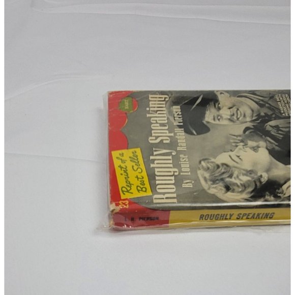 Vintage RARE Roughly Speaking - Louise Randall Pierson - 1943 Paperback - Picture 4 of 4